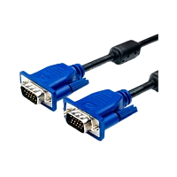 Кабель Atcom AT9153 VGA (m)-VGA (m) 30.0м силикон стаб.напр. синий в пакете (1/10)