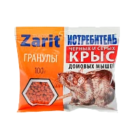 Гранулы Zarit от грызунов 100г (1/50)