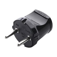 Вилка электрическая Makel черный 10051 (1/50)