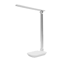 Светильник настольный Ultraflash UF-801 7W 230V на основании 3 ур.ярк. белый (1/20)