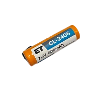 Аккумулятор ET D-1/2SC850 23.0*25.5, 1.2В, 850мАч, Ni-CD (1/20/200)