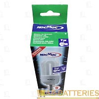 Лампа энергосберегающая Космос 3U E14 7W 2700К 220V U-образная