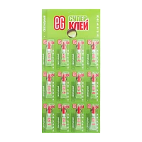 Супер-клей Еврогарант/EG 3г BL12 отрывные (12/72/288)