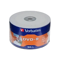 Диск DVD-R Verbatim DataLife 4.7GB 16x 50шт. Shrink 50 (50/200)