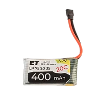 Аккумулятор ET LP752035-20C Li-Pol, 3.7В, 400мА (1/20)