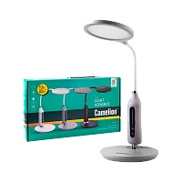 Светильник настольный Camelion KD-862 10W IP20 на основании сенс. белый (1/6)