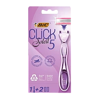 Бритва BIC "CLICK 5 Soleil" 5 лезвий 2 кассеты (1/10)