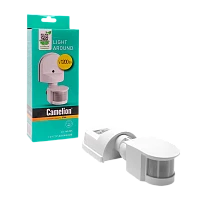 Сенсор включения освещения Camelion LX-16C/Wh настенный электронный 180° белый (1/36)