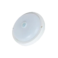 Светильник настенно-потолочный Космос ДПО 15W 230V IP65 для ЖКХ с инфракрасн. датчиком, круг (1/40)