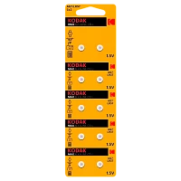 Батарейка Kodak G7/LR926/LR57/395A/195 BL10 Alkaline 1.5V (10/100/1000)