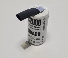 Аккумулятор ET D-SC2000-T 2000мАч 1.2В NI-Cd