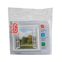 Антимоскитная сетка Еврогарант на окно 150х150см белый (1/40)