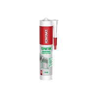 Герметик Контакт 280мл силиконовый универсальный белый (1/12)