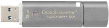 Флеш-накопитель Kingston DataTraveler Locker+ G3 8GB USB3.0 металл серый 