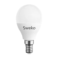 Лампа светодиодная Sweko G45 E14 10W 4000К 230V шар (1/5/100)
