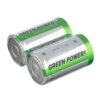 Батарейка GREEN POWERlab LR14 C SH2 Щелочная 1.5V (2/24/288)