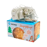 Гирлянда Космос 120LED 12.8м лампочки нить 8 режимов ассорти (1/50)