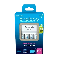 З/У для аккумуляторов Panasonic eneloop Smart-Quick Charger AA/AAA 4 слота +4AA 2000mAh (1/4)