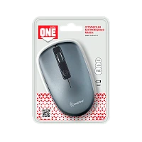 Мышь беспроводная Smartbuy 345AG ONE классическая USB серый (1/40)