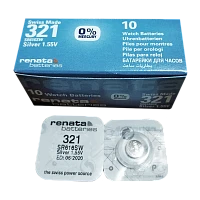 Батарейка Renata 321 (SR616SW) Silver Oxide 1.55V (1/10/100)