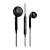 Наушники вставные HOCO M1 с микр. черный (1/31/310)