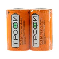 Батарейка Трофи Super R20 D Shrink 2 Heavy Duty 1.5V (2/12/288/4608)