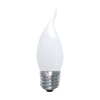 Лампа накаливания Feron E27 60W 170-265V свеча на ветру матовая