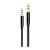 Аудио-кабель Aspor A230 1м чёрный