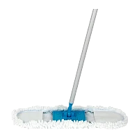 Швабра для пола Рыжий кот 127см телескопическая с насадкой из микрофибры MopM7 (1/10)