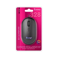 Мышь проводная Smartbuy 328 бесшумная черный (1/40)