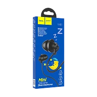 Наушники внутриканальные HOCO M81 с микр. черный (1/20/200)