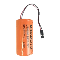Батарейка Minamoto 26500 SH1 Li-SOCl2 3.7V с выводами (C, connector) 