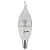Лампа светодиодная ЭРА BXS E14 7W 4000К 170-265V свеча на ветру прозрачная (1/10/100)