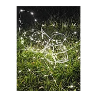 Гирлянда Космос 197 80LED 7.0м уличная медная проволока 1 режим белый (1/48)