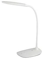 Светильник настольный ЭРА NLED-453 9W 220V 48LED на основании сенс. 5 ур.ярк.+3 цв. белый (1/8)