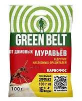Средство GREEN BELT Карбофос от муравьев 100г (1/50)