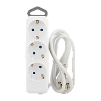 Удлинитель Старт S Comfort 3р.С/З 16A 3.0м ПВС IP20 с защитой от детей белый (1/20)