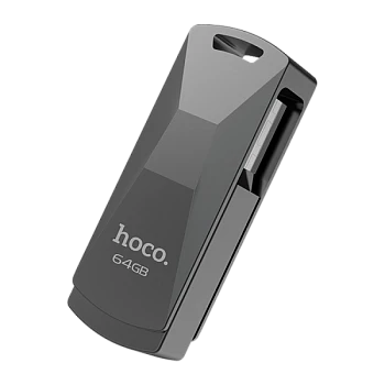 Флеш-накопитель HOCO UD5 64GB USB3.0 металл серебряный