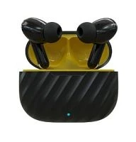 Наушники внутриканальные MORE CHOICE BW37 bluetooth 5.4 с микр. черный желтый (1/20/100) 