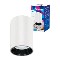 Светильник светодиодный Космос FixtGU10_002White 20W 220V GU10 IP20 потолочный белый