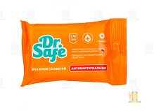 Влажные салфетки Dr.Safe 30шт. для рук ромашка
