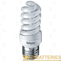 Лампа энергосберегающая Navigator SF10 E27 11W 2700К 220-240V спираль (1/12/108)