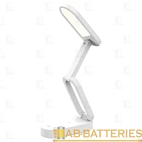 Светильник настольный Ultraflash UF-750 4W на основании белый (1/40)