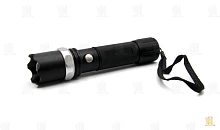 Фонарь универсальный Без бренда SWAT от сети режима + ZOOM черный