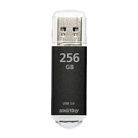 Флеш-накопитель Smartbuy V-Cut 256GB USB3.0 пластик черный