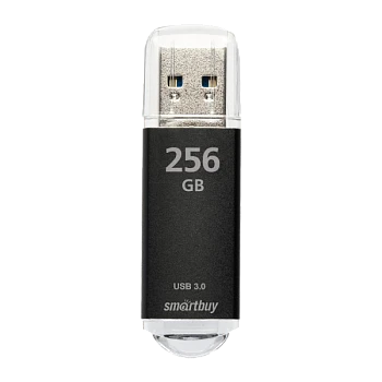 Флеш-накопитель Smartbuy V-Cut 256GB USB3.0 пластик черный