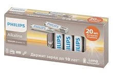 Батарейка Philips Entry LR03 AAA BOX20 Alkaline 1.5V (20/400)