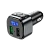 Автомобильное З/У HOCO E67 2USB QC3.0 черный (1/120)