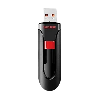 Флеш-накопитель SanDisk Cruzer Glide CZ60 64GB USB2.0 пластик черный 