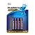 Батарейка Pleomax LR03 AAA BL4 Alkaline 1.5V (4/40/400/32000)